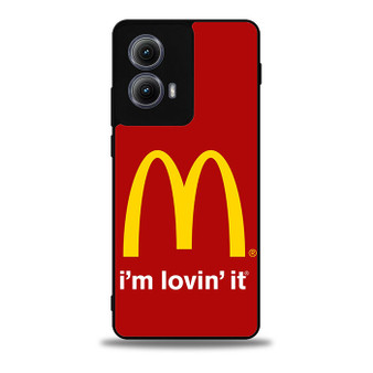McDonalds im lovin it Motorola Moto Edge Case