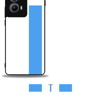 Mini Cooper Light Blue Motorola Moto Edge Case