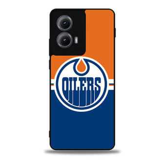 NHL Edmonton Oilers 2 Motorola Moto Edge Case