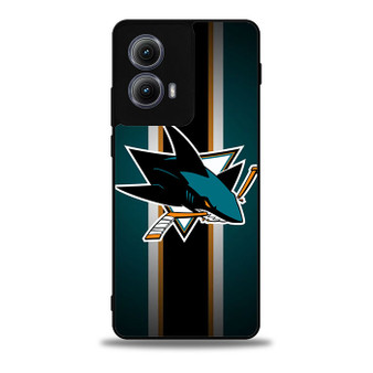 NHL San Jose Sharks 1 Motorola Moto Edge Case