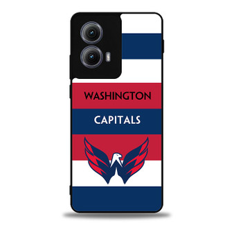 NHL Washington Capitals 7 Motorola Moto Edge Case