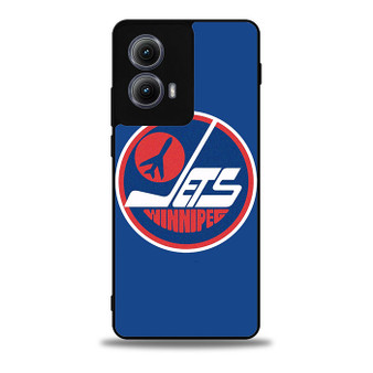 NHL Winnipeg Jets 2 Motorola Moto Edge Case