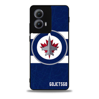 NHL Winnipeg Jets 3 Motorola Moto Edge Case