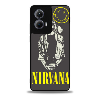nirvana smiley Motorola Moto Edge Case