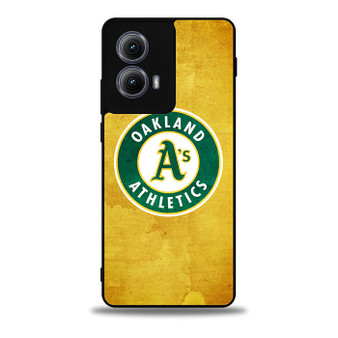 Oakland Athletics Baseball Team 1 Motorola Moto Edge Case