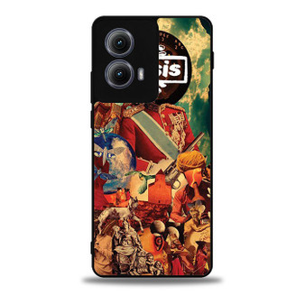 Oasis Poster Motorola Moto Edge Case