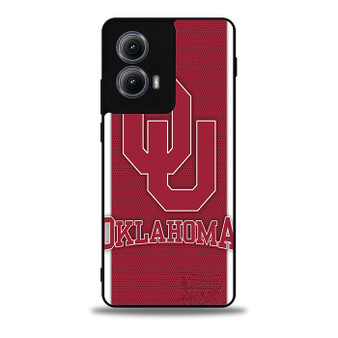 Oklahoma Sooners American Football 3 Motorola Moto Edge Case