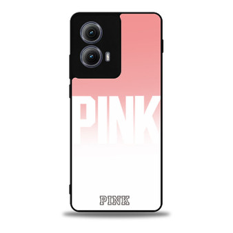 Pink Degradation Victoria's secret Motorola Moto Edge Case