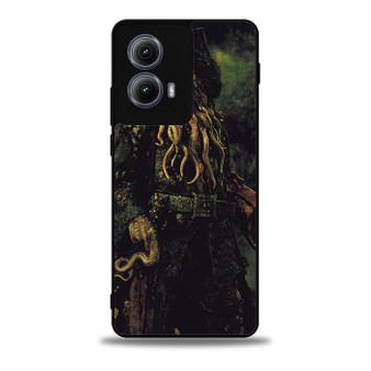 pirates of the caribbean davy jones Motorola Moto Edge Case