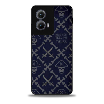 pirates of the caribbean pattern Motorola Moto Edge Case