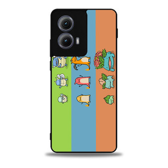 Pokemon Evolution Motorola Moto Edge Case