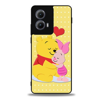Pooh And Piglet Hugging Motorola Moto Edge Case