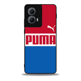 Puma Red Blue Motorola Moto Edge Case