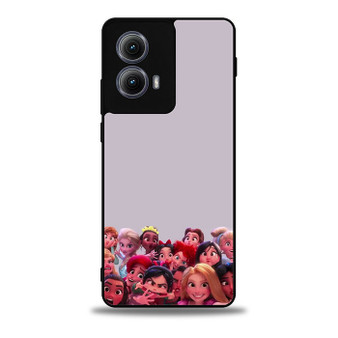 Ralph Breaks the Internet Disney Princess 2 Motorola Moto Edge Case