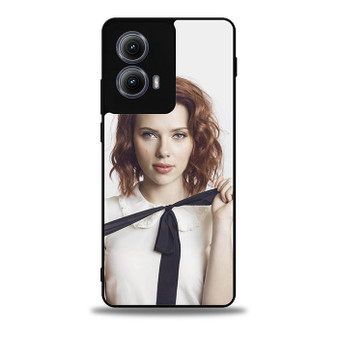 Scarlett Johanson Beautiful Motorola Moto Edge Case