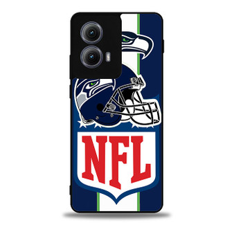 seahawks football Motorola Moto Edge Case