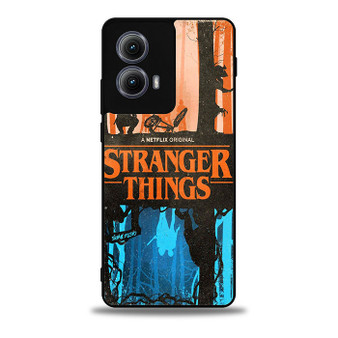 Stranger Things Poster Motorola Moto Edge Case