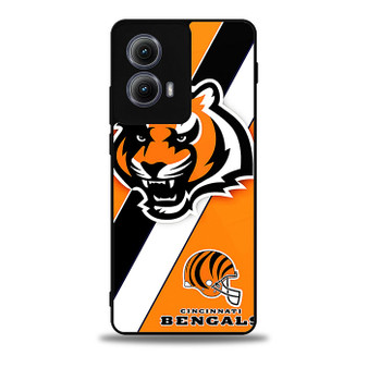 Team Cincinati Bengals Motorola Moto Edge Case