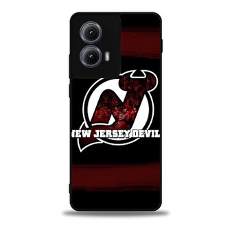 Team New Jersey Devils Motorola Moto Edge Case