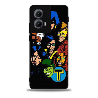 Teen Titans old style Motorola Moto Edge Case