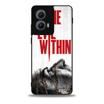 The Evil Within Poster Motorola Moto Edge Case
