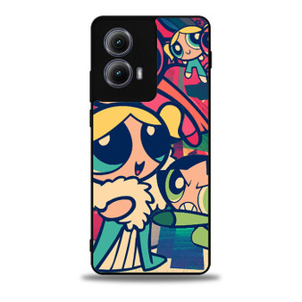 The Powerpuff Girls Art Motorola Moto Edge Case