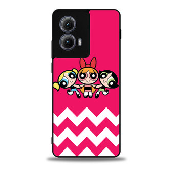 The Powerpuff Girls Chevron 2 Motorola Moto Edge Case
