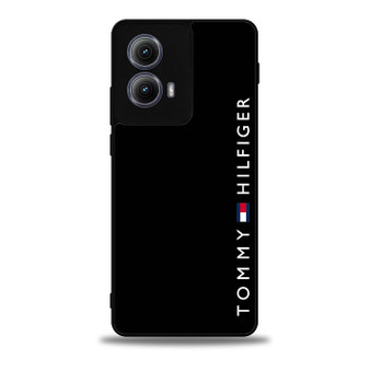 Tommy Hilfiger Black Motorola Moto Edge Case