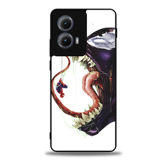 Venom eating spiderman Motorola Moto Edge Case
