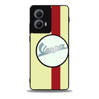 vespa red strip Motorola Moto Edge Case