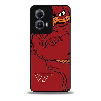 Virginia Tech hokies logo big Motorola Moto Edge Case