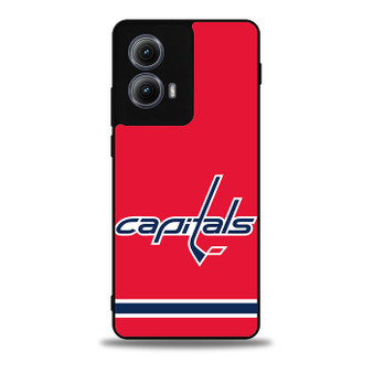 Washington Capitals 3 Motorola Moto Edge Case