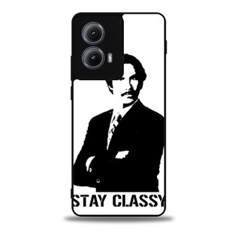 Will Ferell Stay Classy Motorola Moto Edge Case