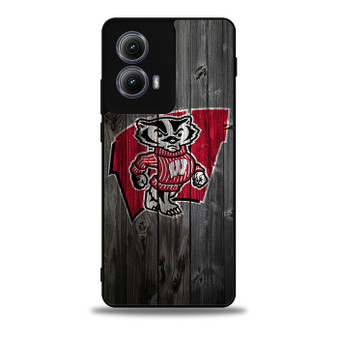 Wisconsin Badgers American Football 2 Motorola Moto Edge Case