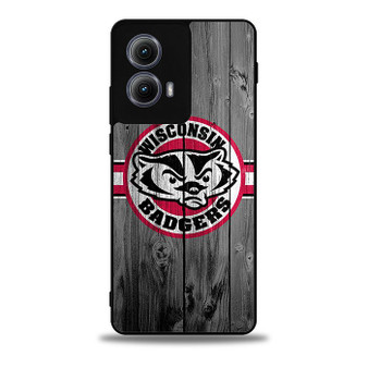 Wisconsin Badgers American Football 7 Motorola Moto Edge Case