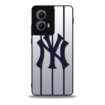 yankees team logo Motorola Moto Edge Case