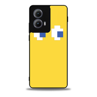 yellow pacman Motorola Moto Edge Case