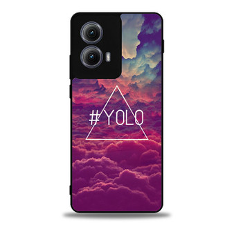 Yolo Colorful Sky Motorola Moto Edge Case