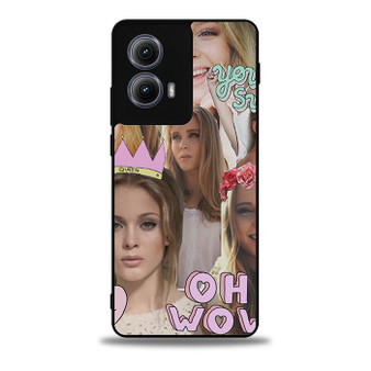 Zara Larsson Collage Motorola Moto Edge Case
