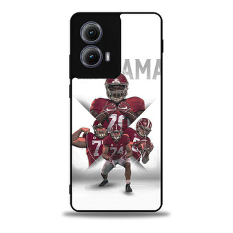 Albama Crimson Tide 4 Motorola Moto Edge Case