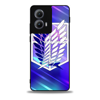 Attack on Titan Survey Corps logo Motorola Moto Edge Case Attack on Titan Survey Corps logo Motorola Moto Edge Case
