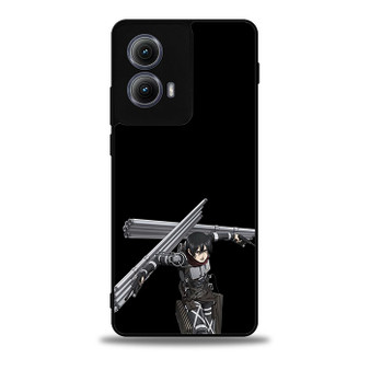 Attack on Titan Mikasa Motorola Moto Edge Case