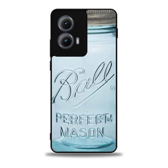 Ball Mason Jar Motorola Moto Edge Case