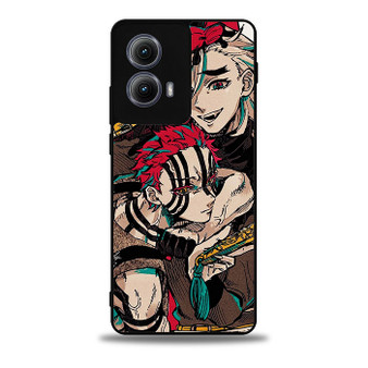 Demon Slayer Doma and Akaza Motorola Moto Edge Case