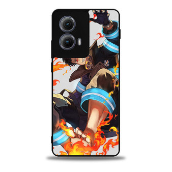 Fire Force Shinra Kusakabe Motorola Moto Edge Case
