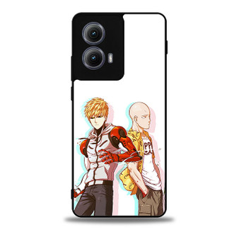 One Punch Man Genos and Saitama Motorola Moto Edge Case