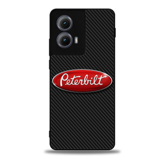 Peterbilt Carbon Motorola Moto Edge Case
