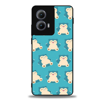 Snorlax Collage Motorola Moto Edge Case