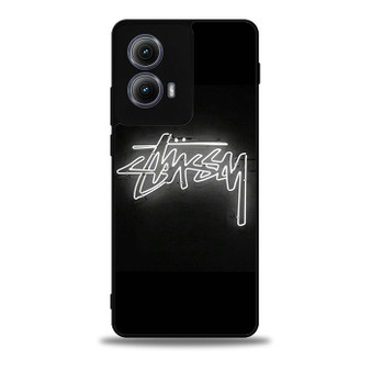 Stussy Neon Motorola Moto Edge Case