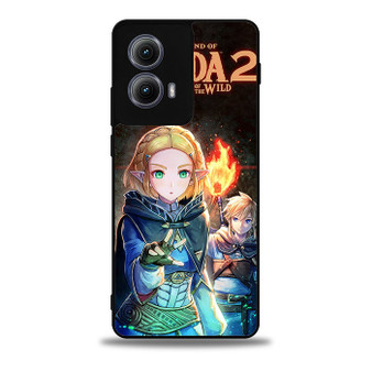 The Legend of Zelda Breath of the Wild Motorola Moto Edge Case